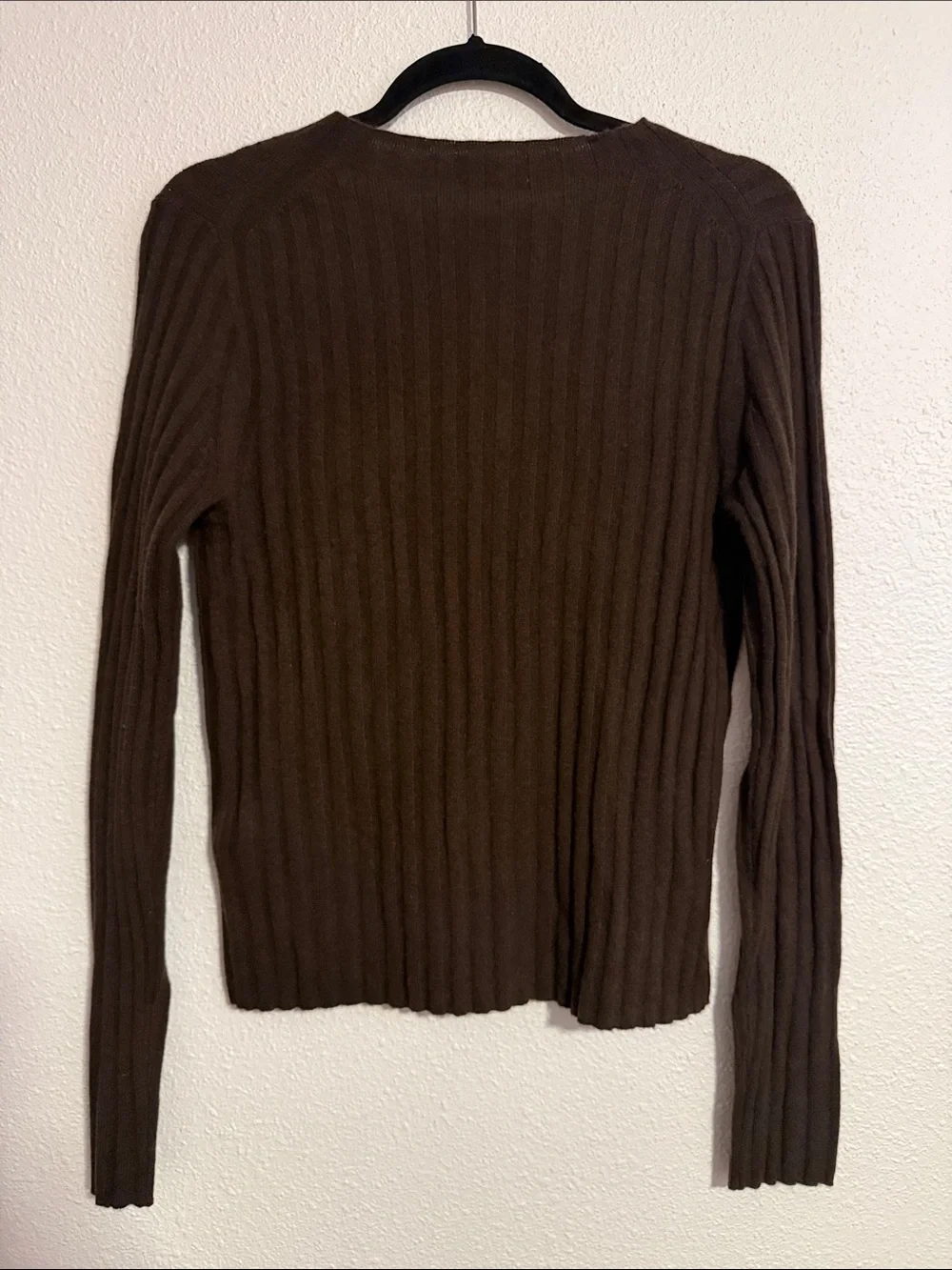 J.Crew Wide-Rib Cashmere Cardigan